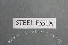Load image into Gallery viewer, Steel Essex, Linen and Cotton Blend Fabric from Robert Kaufman, E014-91 STEEL