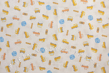 Load image into Gallery viewer, Happy Go Lucky Cars by Puti de Pome for Kiyohara Fabrics