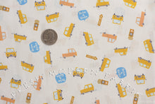 Load image into Gallery viewer, Happy Go Lucky Cars by Puti de Pome for Kiyohara Fabrics