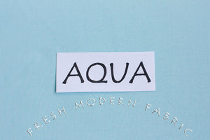 Aqua Kona Cotton Solid Fabric from Robert Kaufman, K001-1005