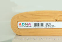 Load image into Gallery viewer, Ochre Kona Cotton Solid Fabric from Robert Kaufman, K001-1704