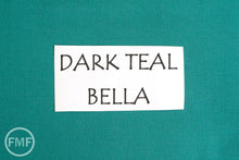 Load image into Gallery viewer, Dark Teal Bella Cotton Solid Fabric from Moda, 9900 110