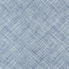 Load image into Gallery viewer, Architextures Crosshatch in Blue, Carolyn Friedlander, Robert Kaufman Fabrics, 100% Cotton Fabric, AFR-13503-4 BLUE
