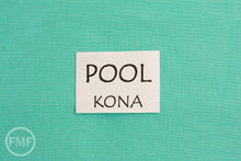 Load image into Gallery viewer, Pool Kona Cotton Solid Fabric from Robert Kaufman, K001-45