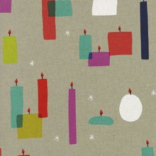 Load image into Gallery viewer, Moonlit CANVAS Light a Candle in Multi, Rashida Coleman Hale, Cotton+Steel, RJR Fabrics, Cotton and Linen Blend Canvas Fabric, 1909-012