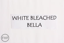 Load image into Gallery viewer, White Bleached Bella Cotton Solid Fabric from Moda, 9900 98
