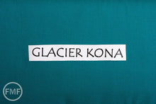 Load image into Gallery viewer, Glacier Kona Cotton Solid Fabric from Robert Kaufman, K001-146