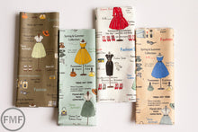 Load image into Gallery viewer, Suzuko Koseki Show Window in Apricot, Yuwa Fabric, SZ816973C, 100% Cotton Japanese Fabric