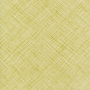 Architextures Crosshatch in Pickle, Carolyn Friedlander, Robert Kaufman Fabrics, 100% Cotton Fabric, AFR-13503-341 PICKLE