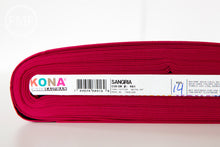 Load image into Gallery viewer, Sangria Kona Cotton Solid Fabric from Robert Kaufman, K001-481