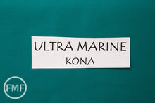 Load image into Gallery viewer, Ultra Marine Kona Cotton Solid Fabric from Robert Kaufman, K001-483