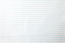 Load image into Gallery viewer, Animal ABCs Dotty Stripes in Baby Blue, Alyssa Thomas, Penguin and Fish, 100% Organic Cotton, Clothworks, Y-1690-29