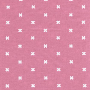 XOXO in Lilac, Cotton+Steel Basics, Rashida Coleman Hale, RJR Fabrics, 100% Cotton Fabric, 5001-010