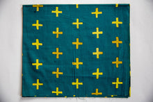 Load image into Gallery viewer, 23-Inch End of Bolt Remnant Plus in Teal, Handcrafted, Alison Glass, AB-7398-T