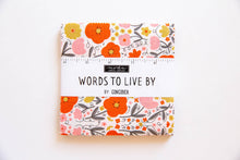 Load image into Gallery viewer, Words to Live By Charm Pack, Gingiber, 48320PP