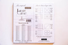 Load image into Gallery viewer, Words to Live By Layer Cake, Gingiber, 48320LC
