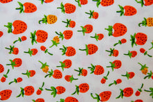 Load image into Gallery viewer, Briar Rose KNIT Strawberry in Orange, Heather Ross, Jersey Cotton Knit Fabric, 37024J-3