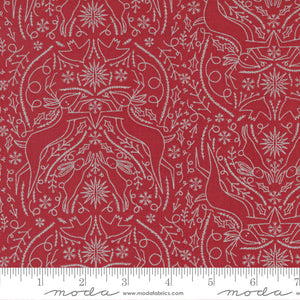 Merrymaking Scandi Damask Bundle, 4 Pieces, Gingiber, Moda Fabrics, 48343