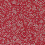 Merrymaking Scandi Damask in Candy Cane, Gingiber, Moda Fabrics, 48343 15M