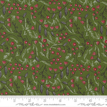 Load image into Gallery viewer, Merrymaking Winter Berries in Evergreen, Gingiber, Moda Fabrics, 48344 14M
