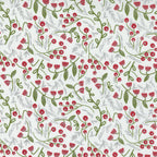 Merrymaking Winter Berries in Eggnog, Gingiber, Moda Fabrics, 48344 11M