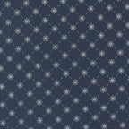 Merrymaking Bias Snowflakes in Winter Night, Gingiber, Moda Fabrics, 48345 12M