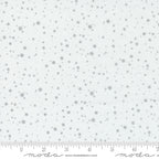 Merrymaking Snow Dots in Eggnog Silverbells, Gingiber, Moda Fabrics, 48346 11M