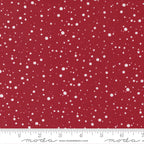 Merrymaking Snow Dots in Candy Cane, Gingiber, Moda Fabrics, 48346 15