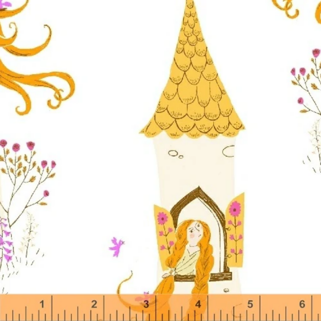 Far Far Away 2 Rapunzel in White, Heather Ross, 51197-3