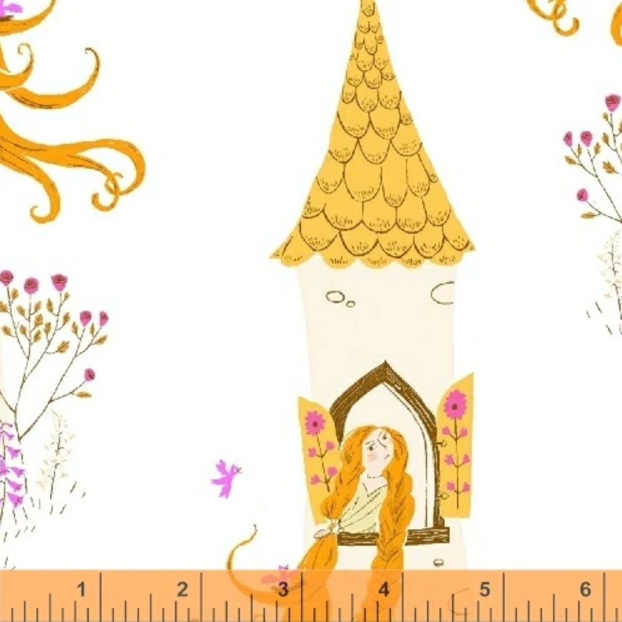 Far Far Away 2 Rapunzel in White, Heather Ross, 51197-3