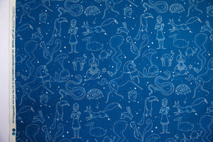 Constellations Star Signs in Prussian Blue, Lizzy House, A-5976-B