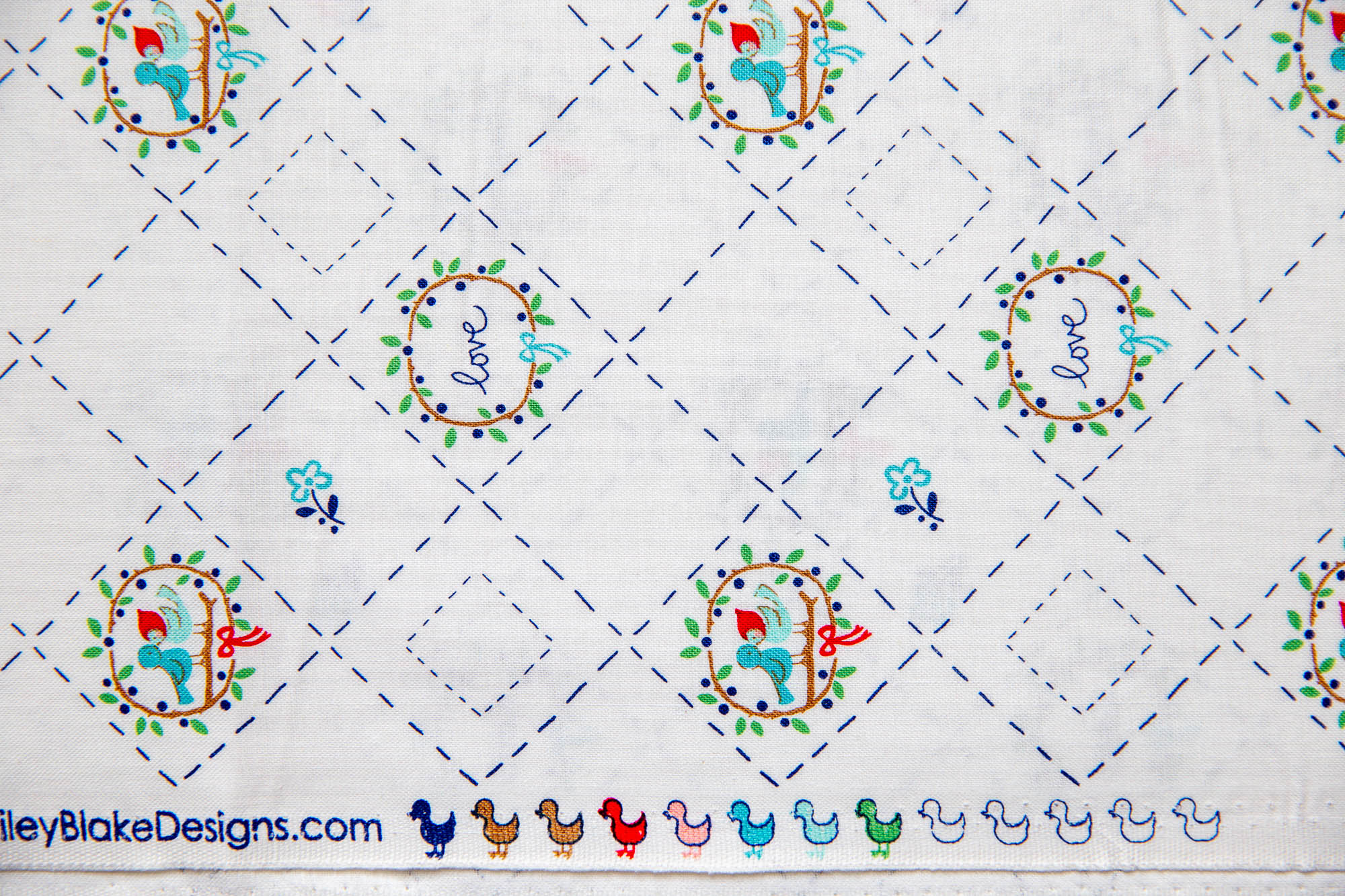 Country Girls Country Birds in White, Tasha Noel, C3646-White