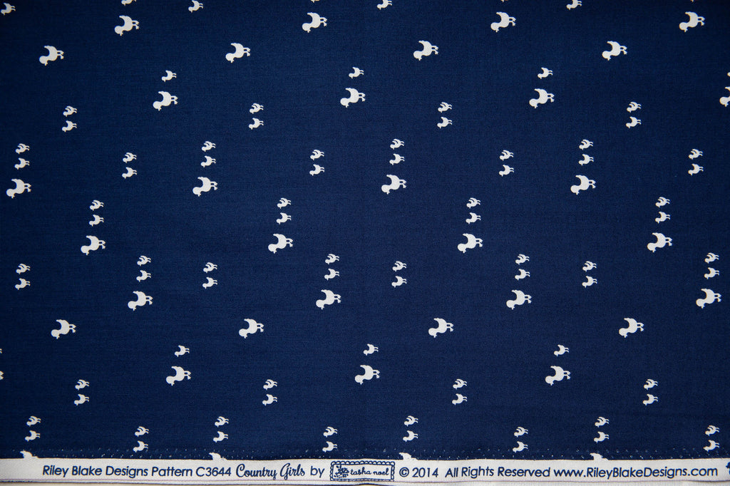 Country Girls Country Ducks in Navy, Tasha Noel, C6444 Navy