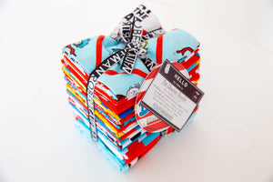 Cat in the Hat Precut Fat Quarter Bundle, Dr. Seuss, FQ-538-15