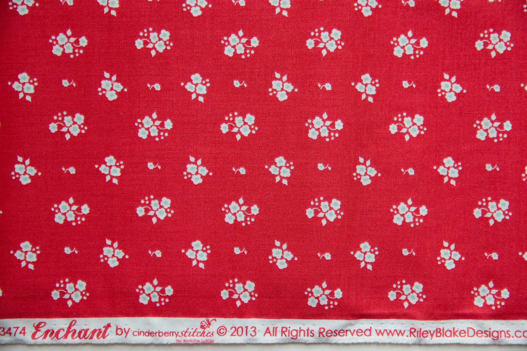 Enchant Floral in Watermelon, Cinderberry Stitches, Natalie Lymer, C3474-PINK