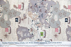 Vikings Organic Cotton Map, Timeless Treasures, FUN-OC9553