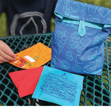 Load image into Gallery viewer, Cut, Sew, Create: Lunch Bag and Snack Bags, Stacy Iest Hsu, 100% Cotton Fabric Panel, 20661-11P

