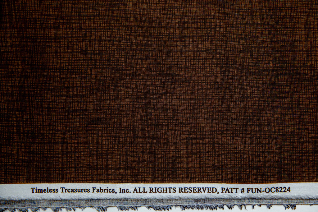 Vikings Organic Cotton, Sketch in Brown, Timeless Treasures, FUN-OC8224-BROWN