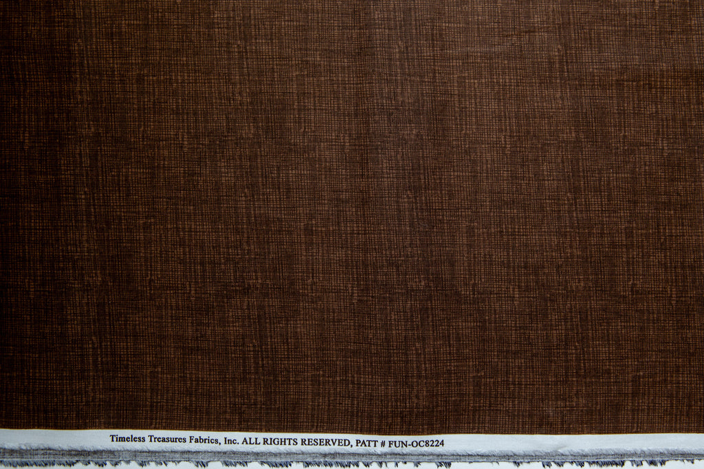 Vikings Organic Cotton, Sketch in Brown, Timeless Treasures, FUN-OC8224-BROWN