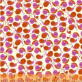 Far Far Away Snails in Purple and Orange, Heather Ross, 39660-5