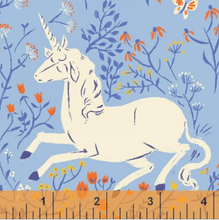 Load image into Gallery viewer, Far Far Away Unicorn in Blue, Heather Ross, 39657-4
