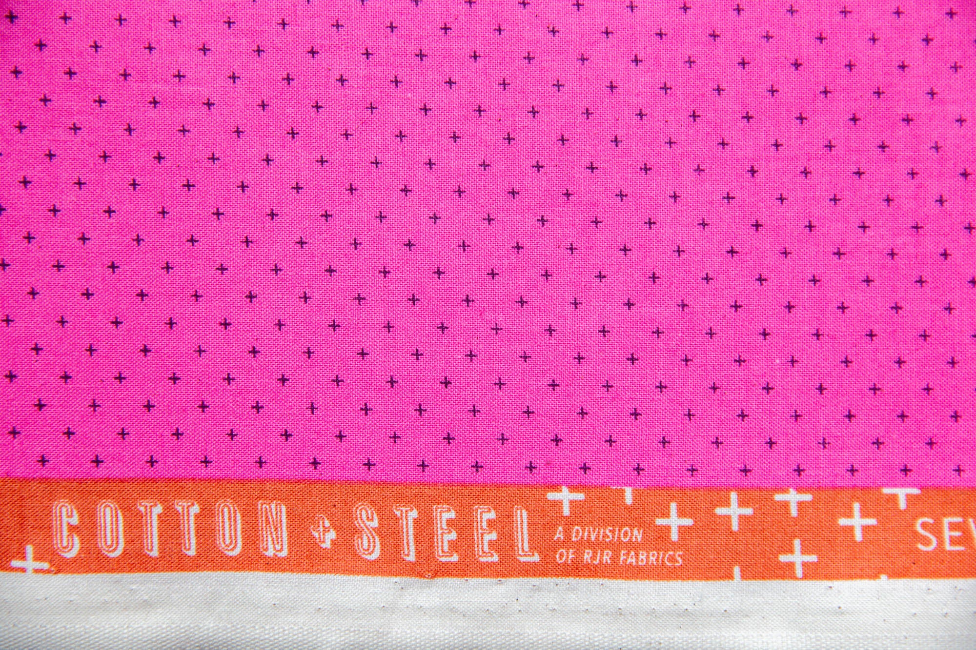 9-Inch End of Bolt Remnant Add it Up in Lip Gloss, Cotton+Steel Basics, Alexia Marcelle Abegg, 5093-002