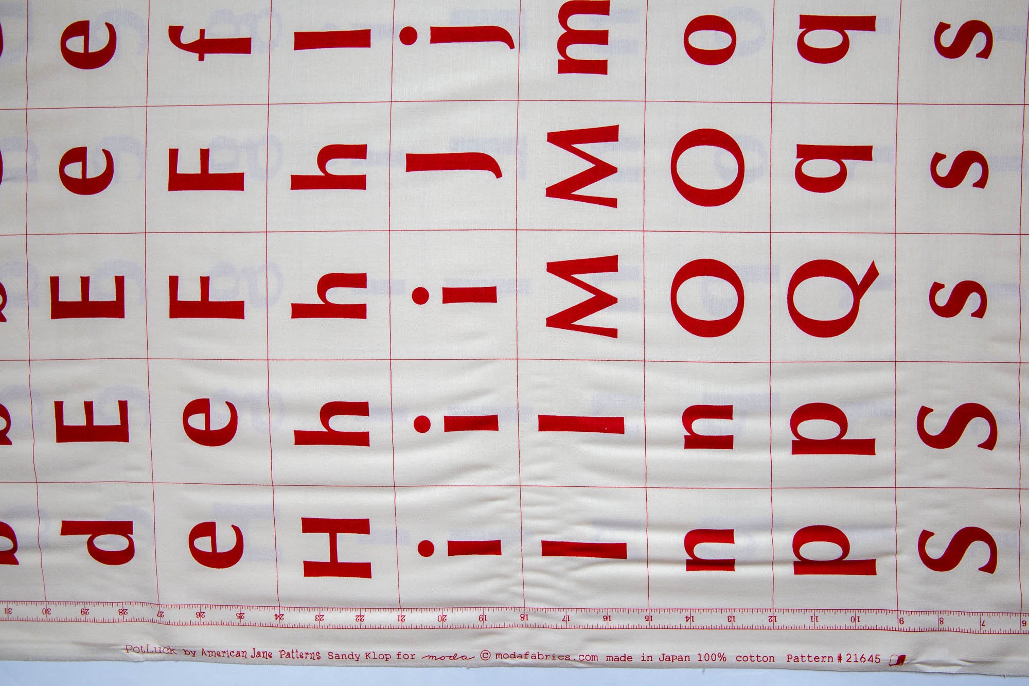 Pot Luck Building Blocks in Cream Cherry, American Jane, 21645 12