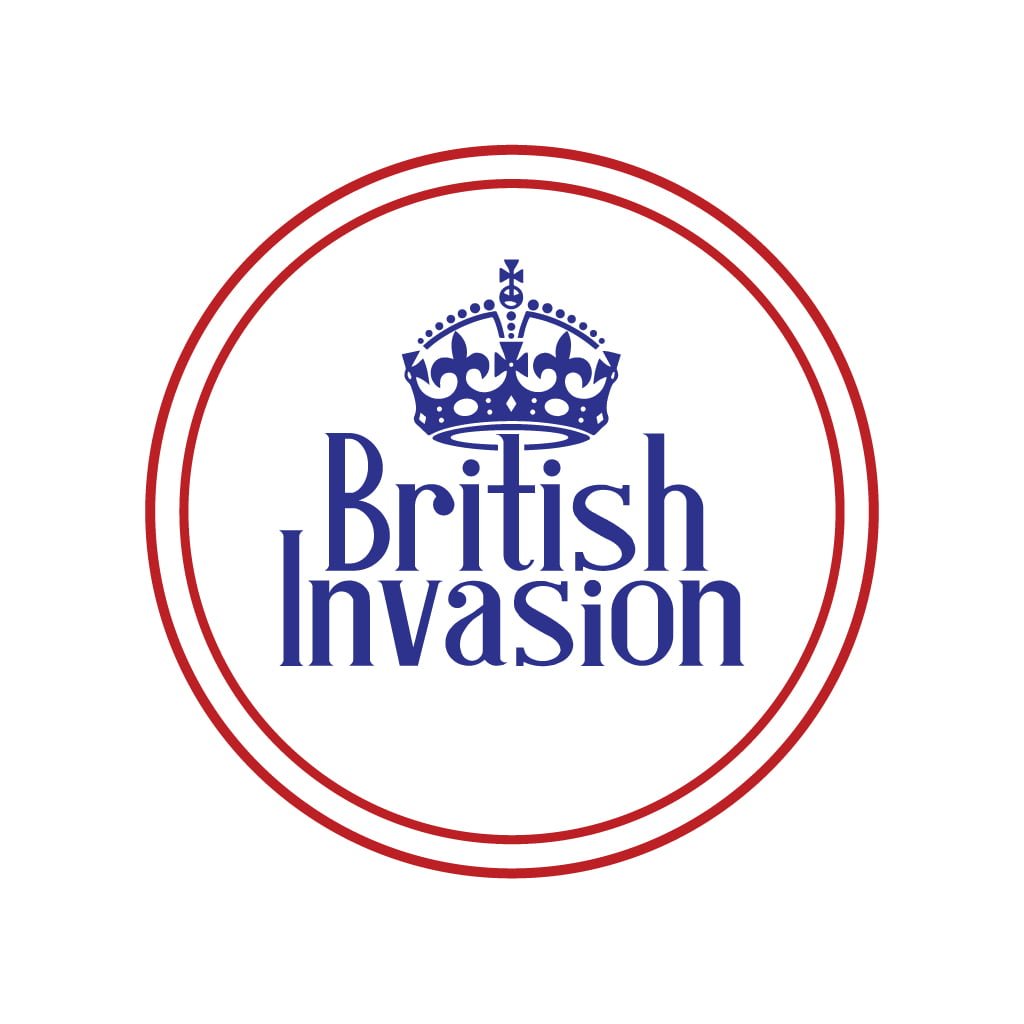 British Invasion Tea Towel Panel, Rachel Cave, BI0003