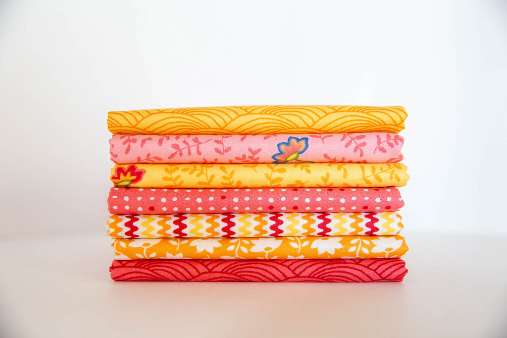 Modern Workshop Sketched Branches in Citron Yellow, Liesl Gibson, Oliver + S, 11177 20