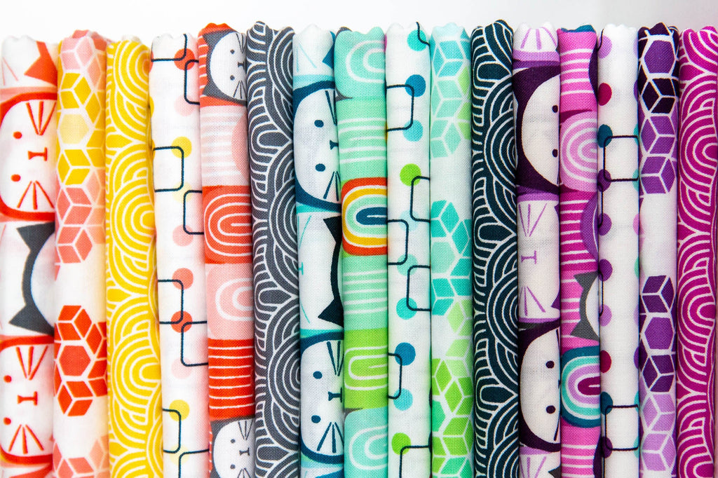 A Day Away in Mint Chip Bundle, 5 Pieces, Cotton+Steel Basics, CS100-MC