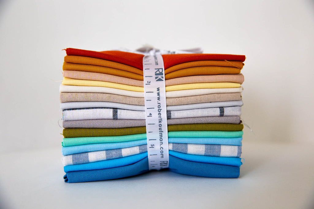 Harriot Coordinates Fat Quarter Bundle, 16 Pieces, Carolyn Friedlander, FQ-1507-16