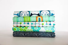 Load image into Gallery viewer, A Day Away in Mint Chip Bundle, 5 Pieces, Cotton+Steel Basics, CS100-MC
