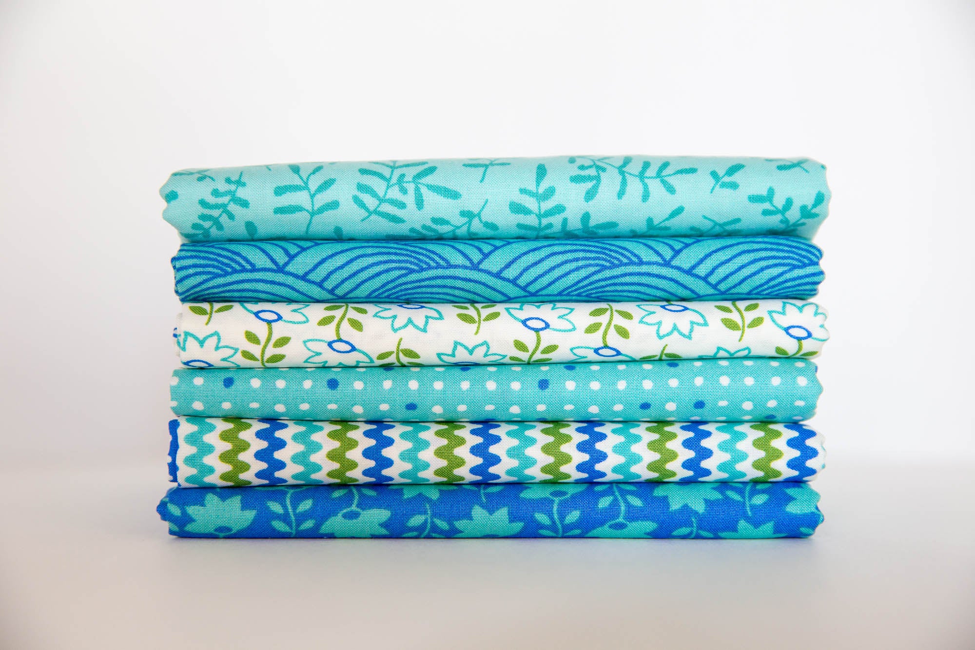 Modern Workshop Cool Palette Bundle, 6 Pieces, Liesl Gibson, Oliver + S, 11170