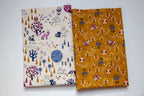 Omatsuri Nakama Kitsunekun to Tomodachi in Purple Unbleached Fabric, Hitomi Osumi, HO300-PU1U